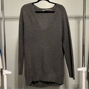 Athleta V-Neck Tunic Sweater